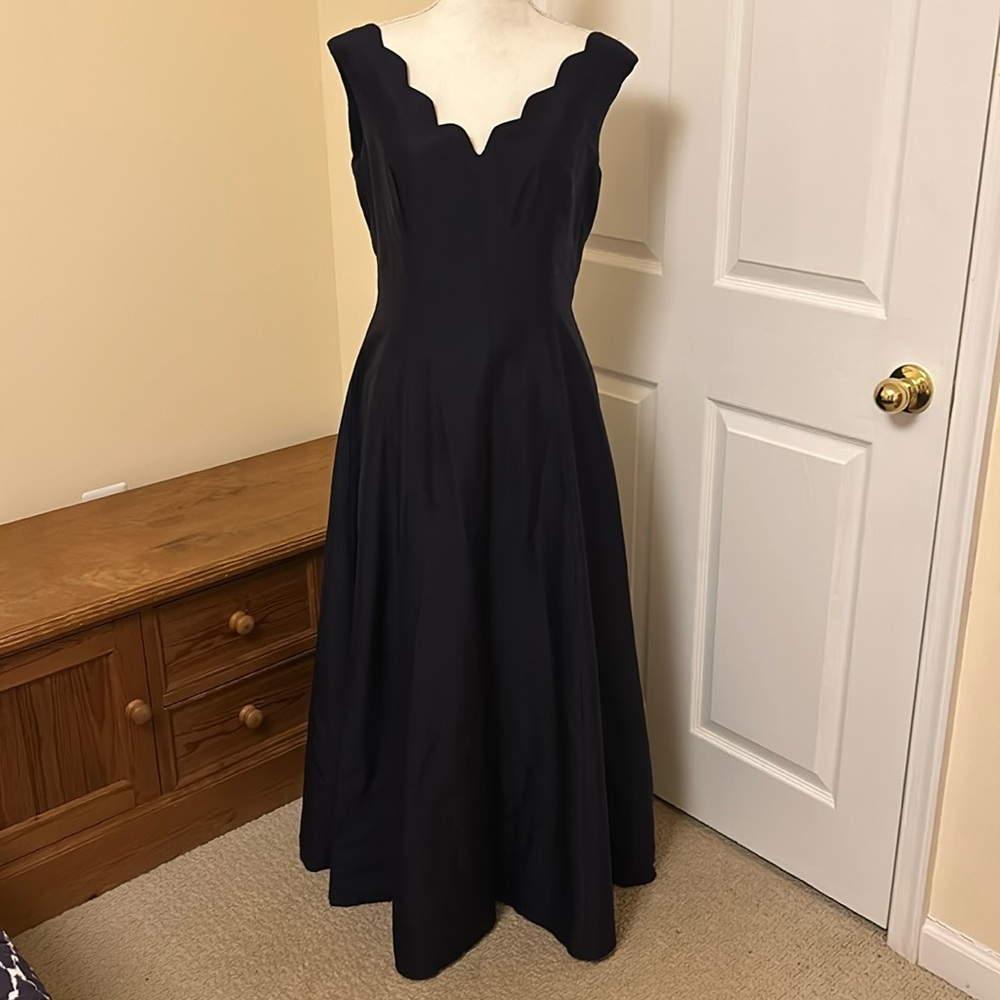 The perfect homecoming or prom dress! Stunning NWOT raw silk dupioni dress
